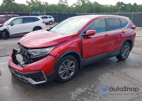 2021 Honda Cr-V 2Wd Ex-L z USA, uszkodzony, nr VIN 7FARW1H80ME013557